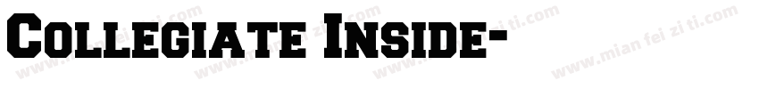 Collegiate Inside字体转换